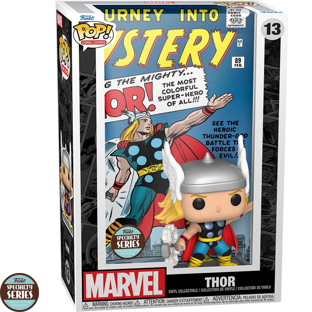 Funko Pop! COMIC COVERS 13 Thor Classic Specialty Series Legendary Toys