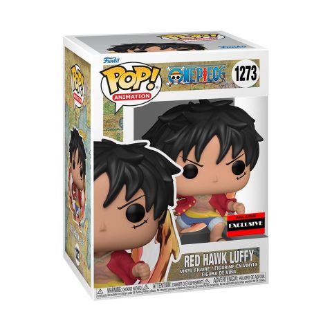 Funko Pop! One Piece Red Hawk Luffy AAA Anime Exclusive – Legendary Toys