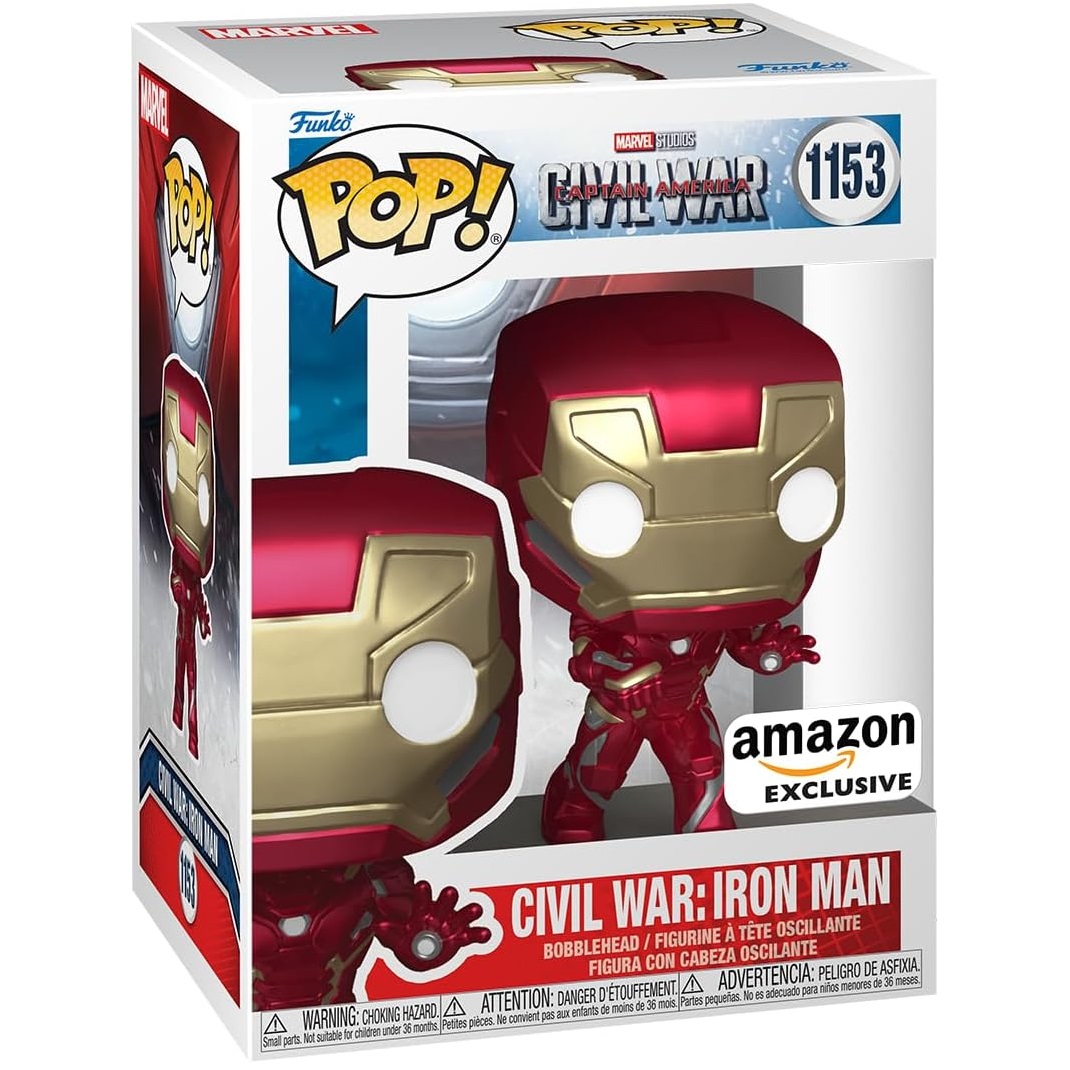 Iron man civil store war funko pop