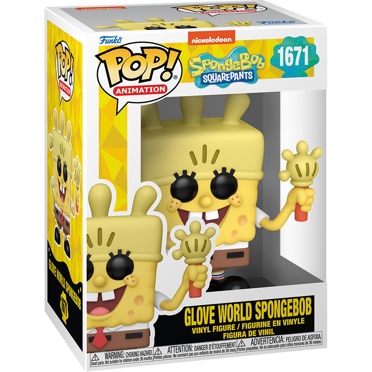 Funko Pop! SpongeBob SquarePants 25th Anniversary Glove World SpongeBob