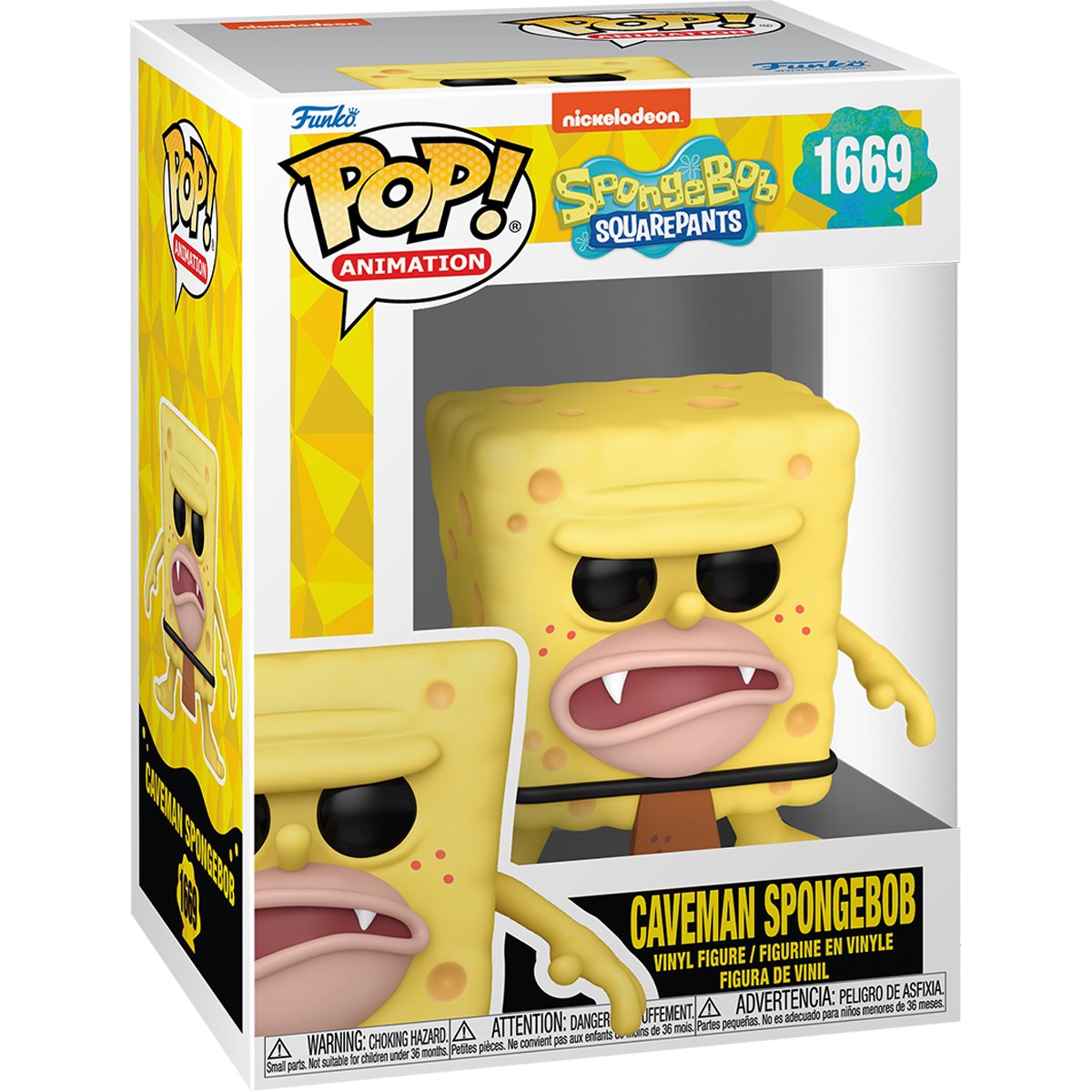 Funko Pop! SpongeBob SquarePants 25th Anniversary Caveman SpongeBob