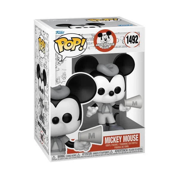 Funko Pop! Mickey Mouse Club Mickey Mouse (Black and White)