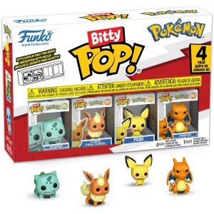 Funko Bitty Pop! Pokemon Bulbasaur 4-Pack