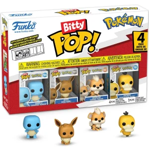 Funko Bitty Pop! Pokemon Squirtle 4-Pack