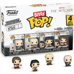 Funko Bitty Pop! Netflix The Witcher Geralt 4-Pack