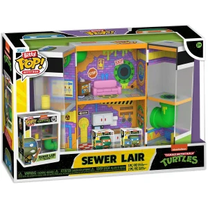 Funko Bitty Pop! Box Playset Teenage Mutant Ninja Turtles Sewer Lair