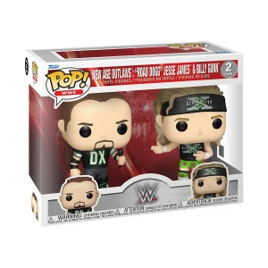 Funko Pop! WWE New Age Outlaws: "Road Dogg" Jesse James & Billy Gunn 2-Pack