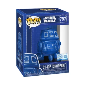 Funko Pop! Star Wars C1-10P (Chopper) Blueprint Entertainment Earth Exclusive