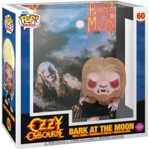 Funko Pop! ALBUMS Ozzy Osbourne Bark at the Moon Flocked