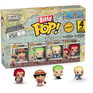 Funko Bitty Pop! One Piece Monkey D. Luffy 4-Pack