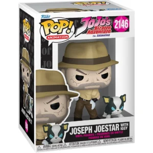 Funko Pop! JoJo's Bizarre Adventure Joseph Joestar and Iggy