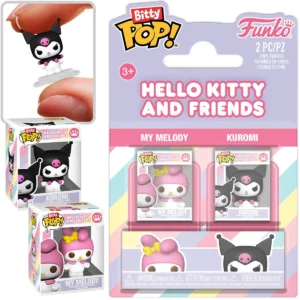 Funko Bitty Pop! Sanrio My Melody and Kuromi 2-Pack