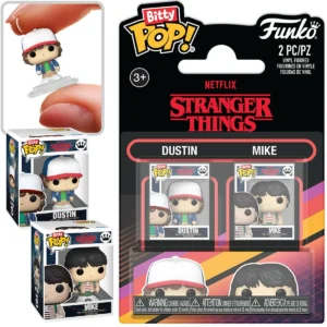 Funko Bitty Pop! Stranger Things Season 1 Dustin and Mike 2-Pack