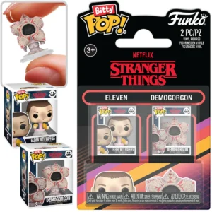 Funko Bitty Pop! Stranger Things Season 1 Eleven and Demogorgon 2-Pack