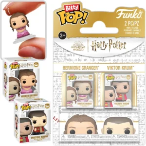 Funko Bitty Pop! Harry Potter and the Goblet of Fire Hermione Granger and Viktor Krum 2-Pack