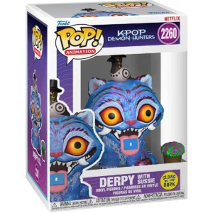 Funko Pop! KPop Demon Hunters Derpy with Sussie GITD