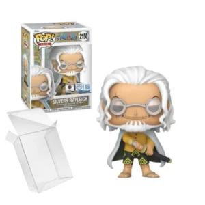 Funko Pop! One Piece Silvers Rayleigh Chalice Collectibles Exclusive with PR Sticker