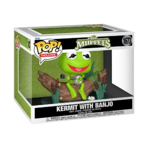 Funko Pop! DELUXE The Muppets Kermit with Banjo