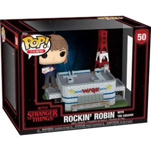Funko Pop! TOWN Stranger Things Season 5 Rockin' Robin with the Squawk