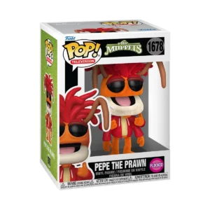 Funko Pop! The Muppets Pepe the Prawn Flocked