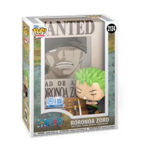 Funko Pop! One Piece Poster Roronoa Zoro (Wanted) funko.com Exclusive