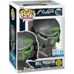 Funko Pop! Aliens vs. Predator: Requiem Bull Predator Bloody GITD AE Exclusive