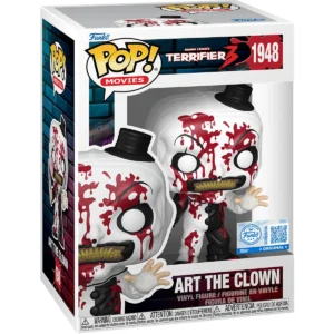 Funko Pop! Terrifier 3 Art the Clown Bloody Entertainment Earth Exclusive
