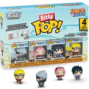 Funko Bitty Pop! Naruto: Shippuden Naruto Uzumaki 4-Pack