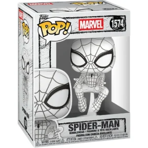 Funko Pop! Marvel Sketched Spider-Man