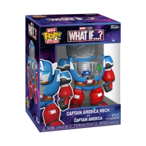 Funko Bitty Pop! Bitty Bot Marvel's What If Captain America Mech with Captain America