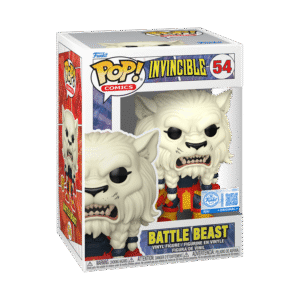 Funko Pop! Invincible Battle Beast Chalice Collectibles Exclusive with PR Sticker