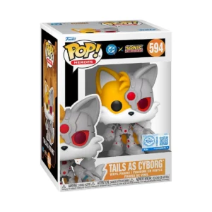 Funko Pop! Justice League x Sonic the Hedgehog Tails as Cyborg