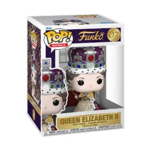 Funko Pop! PREMIUM Royals Queen Elizabeth II (Coronation)