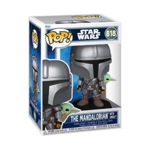 Funko Pop! Star Wars: The Mandalorian and Grogu The Mandalorian with Grogu