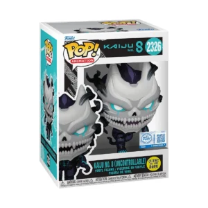 Funko Pop! Kaiju No. 8 Kaiju No. 8 (Uncontrollable) GITD Entertainment Earth Exclusive