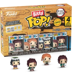 Funko Bitty Pop! Demon Slayer Tanjiro Kamado 4-Pack
