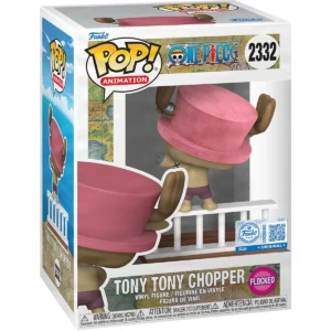 Funko Pop! One Piece Straw Hat Pirates Tony Tony Chopper Flocked Entertainment Earth Exclusive