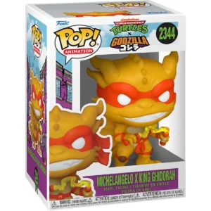 Funko Pop! Teenage Mutant Ninja Turtles x Godzilla Michelangelo x King Ghidorah