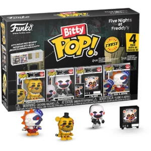 Funko Bitty Pop! Five Nights at Freddy's Withered Golden Freddy 4-Pack
