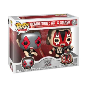 Funko Pop! WWE Demolition: Ax & Smash Metallic 2-Pack