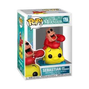 Funko Pop! The Little Mermaid Sebastian and Flounder