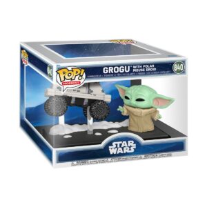 Funko Pop! MOMENT Star Wars: The Mandalorian and Grogu Grogu with Polar Mouse Droid