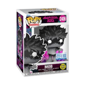 Funko Pop! Mob Psycho 100 Mob GITD Entertainment Earth Exclusive
