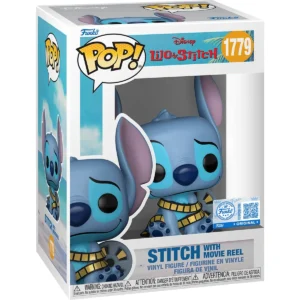 Funko Pop! Lilo & Stitch Stitch with Movie Reel Entertainment Earth Exclusive