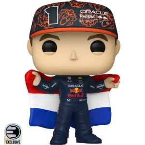 Funko Pop! Formula 1 Red Bull Max Verstappen with Flag Entertainment Earth Exclusive