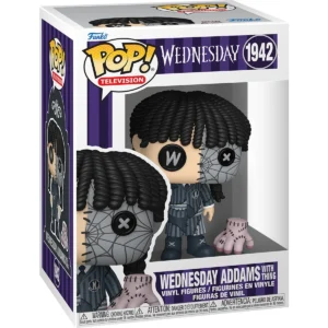 Funko Pop! Wednesday Wednesday Addams with Thing Patchwork