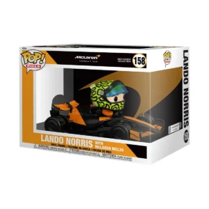 Funko Pop! RIDES McLaren Formula 1 Team 2025 Season Collection Lando Norris with McLaren MCL39