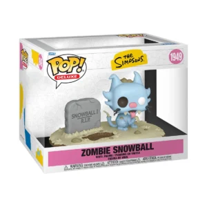Funko Pop! DELUXE The Simpsons Zombie Snowball