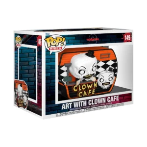 Funko Pop! DELUXE Terrifier 2 Art with Clown Cafe