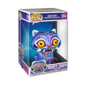 Funko Pop! KPop Demon Hunters Derpy Tiger 10-Inch